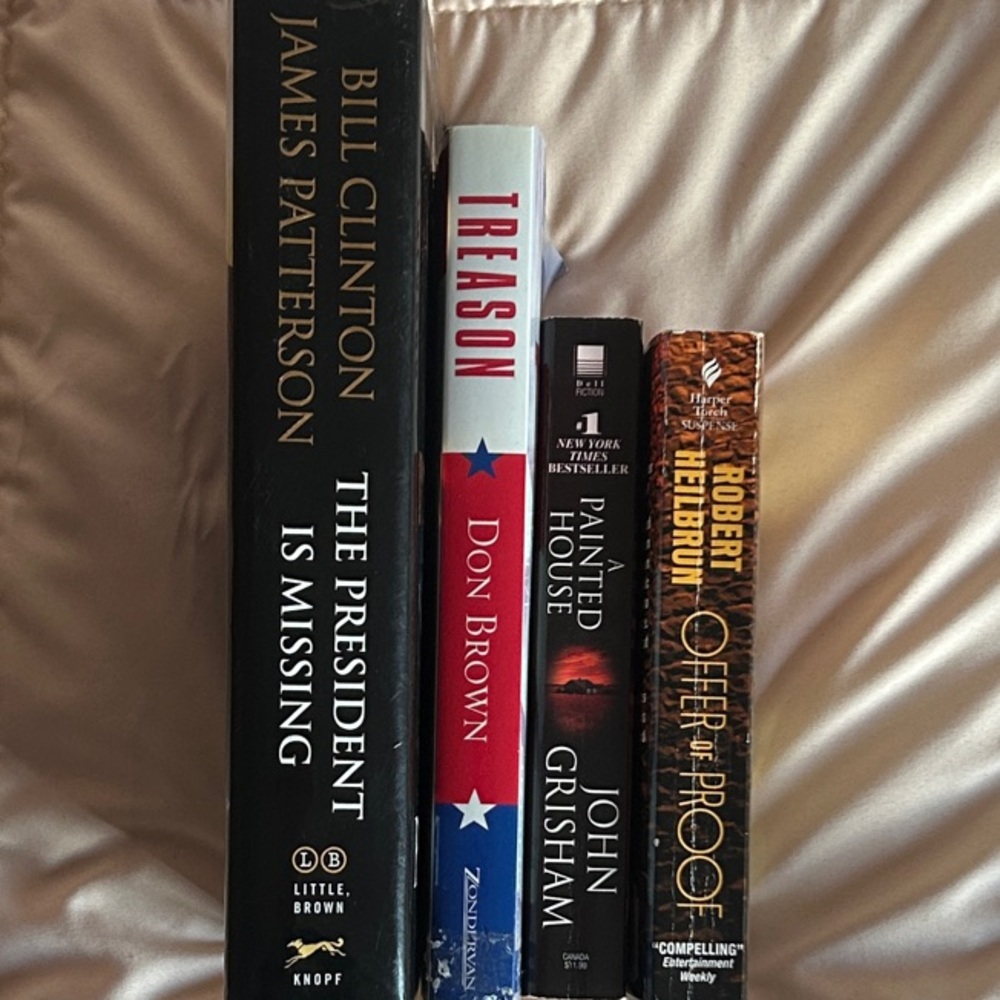Thriller Novel Collection- 4/$20